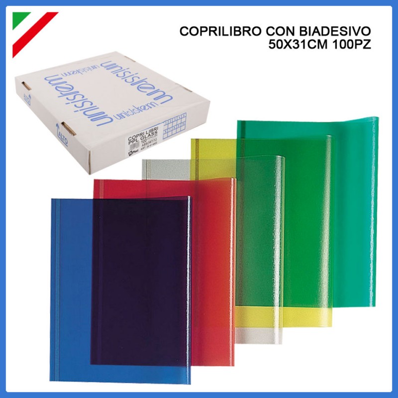 KORICE ZA SVESKE MIX BOJE 100mic